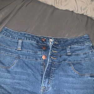 High rise size 6 jeans